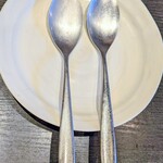 創作四川料理 廣明 - 杏仁豆腐用冷スプーン