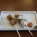 釜めし菜時記 さき亭 - 炭火串焼き2本
