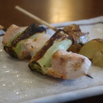 釜めし菜時記 さき亭 - ねぎまの炭火串焼き