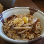 釜めし菜時記 さき亭 - 鶏そぼろ釜めし二膳目