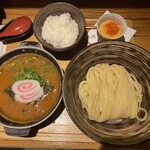元祖めんたい煮こみつけ麺 - 麺飯甘セット