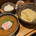 元祖めんたい煮こみつけ麺 - 麺飯甘セット