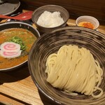 元祖めんたい煮こみつけ麺 - 麺飯甘セット