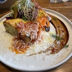 ポルスカフェ - ボリューミーなキッシュ