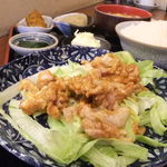 夢や - 「揚げ豚のごまみそ和え」