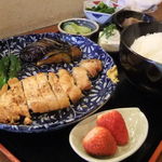 夢や - 「豚ロースのあげづけ」