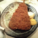 元祖立ち飲み屋 - 2015/03/26 アジフライ170円