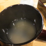 Nakashouya - さらっとした蕎麦湯も自分好み。