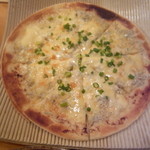 家庭料理 吉福 - 名物しらすピザ(201503)