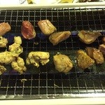 もりもり食堂 - 鳥焼き肉