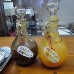 豚笑 - ドレッシングがいい感じでした。