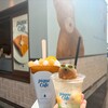 GELATO PIQUE CAFE - ハニーレモンクレープ1190円/カラフルソーダフロート(グリーンアップル)890円
