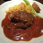 和食屋 まなめ - 肉: 牛ほほ肉柔らか煮特製玉葱ソース