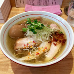 地球の中華そば - 特製地球の塩そば大盛り