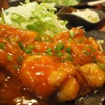 Fao - 「鶏唐揚げチリソース定食」