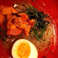 和牛焼肉 とびうし 飯田橋 - ウニのせ冷麺