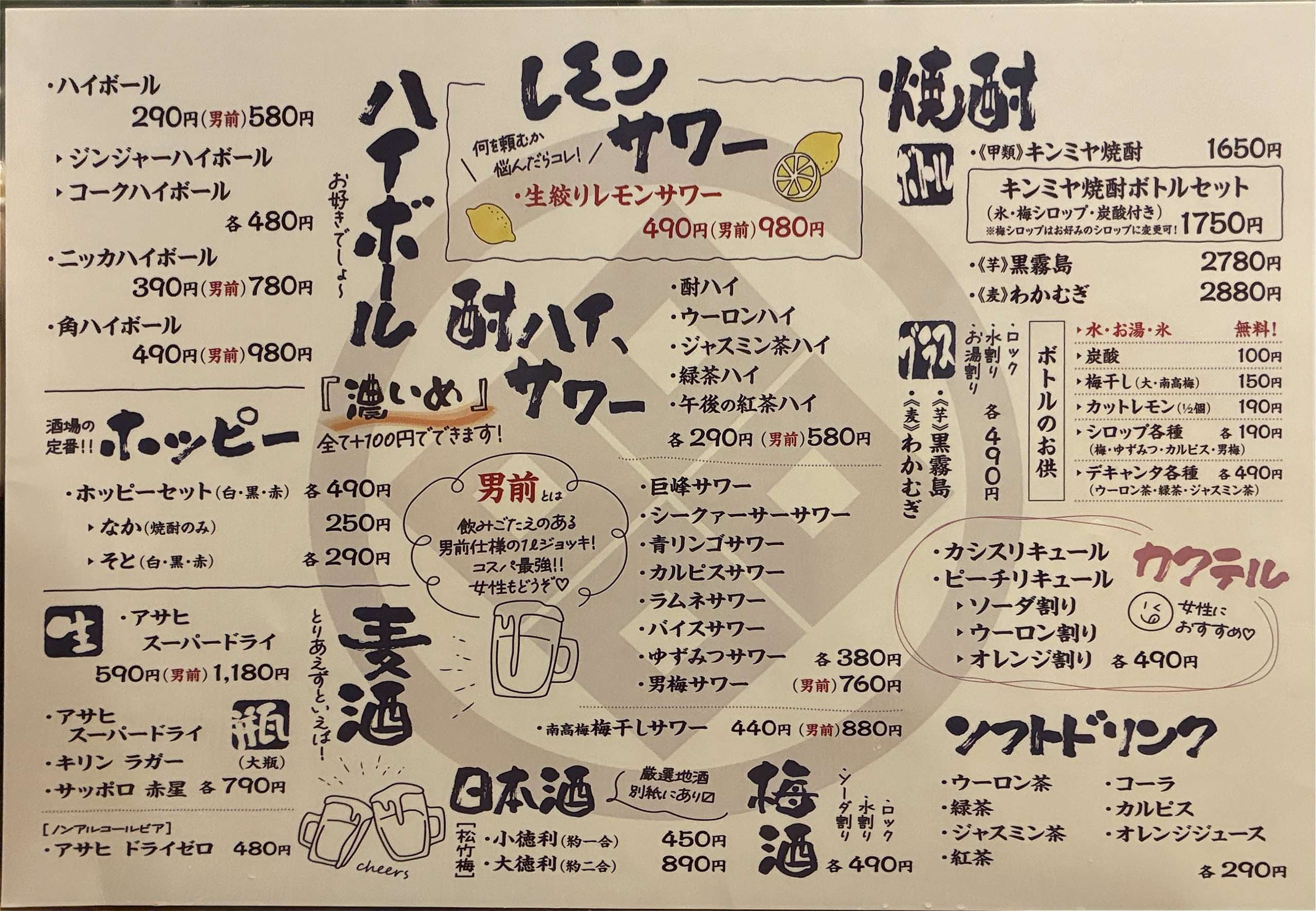 にし だ 場 メニュー