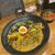 SPICY CURRY 魯珈 - 料理写真:「ろかプレート(クリーミー野菜コルマ)」1,250円＋「極辛鯖のキーマ」850円
