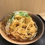 えきめんや - 料理写真:かき揚げそば610円（税込）