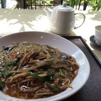 礼華 - 牛肉炒麺　牛肉入りあんかけ焼きそば