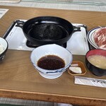 新正食堂 - ジンギスカン定食¥1100