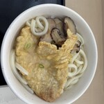 さぬきうどん たも屋 - 椎茸の布陣エリアが旨そう
