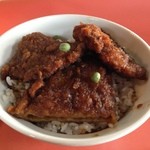 久華 - ソースかつ丼接近