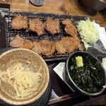 炭火焼干物定食　しんぱち食堂 - 料理写真: