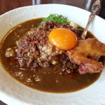 元祖台湾カレー - 元祖台湾カレー+カラアゲ