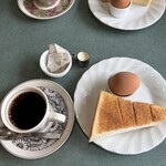キリン珈琲 - アメリカンコーヒーとモーニングセット