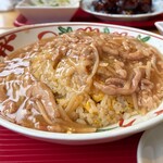 水餃子 MR.LEE - MR.LEE(肉あんかけ炒飯)