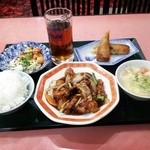 酢豚セット1080円