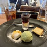 伊・食・旬 イガッタ - デザートとアイスティ