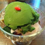 喫茶去 - クリームあんみつ900円
