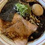 くじら食堂 - ブラック味玉
