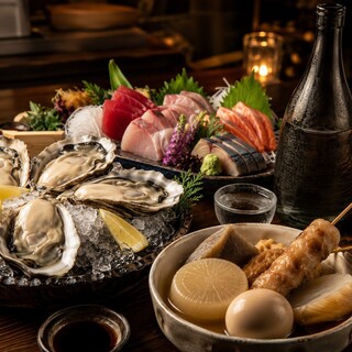 日本酒と牡蠣...時々おでんBACHIYA_2