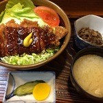 Shinohachi - ソースかつ丼（ランチ）　700円
