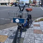 好文cafe - 水戸駅付近で借りたレンタサイクルみとちゃり♪