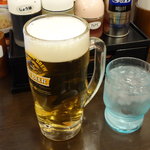 日高屋 - 生ビール310円(税込)