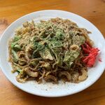 天神橋 - やきそばイカ大盛り750円