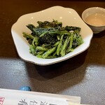 呑喰処 やまいち - ほうれん草ごま和え
