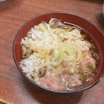 埼玉漁港 海鮮食堂 そうま水産 - 〆のダシ茶漬け