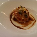 ラ ブラスリー - 2015 03 帆立貝のローストをカリフラワーのデュバリー風クリームに重ねて