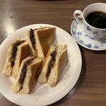 喫茶リッチ - 小倉トーストセット！