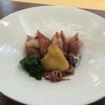 Sushi Shinagawa Aoi - ホタル烏賊酢味噌掛け