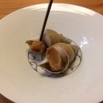Sushi Shinagawa Aoi - 白バイ貝旨煮