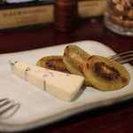 ロックフィッシュ - チーズと焼きキウィ