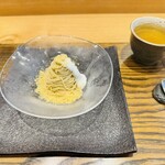 モンブランスタイル - モンブラン、ほうじ茶