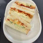 八幡市文化センター 喫茶室 - 料理写真:卵サンド