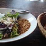 カレー(マフィンサラダつき)　